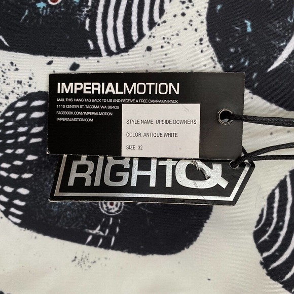 IMPERIAL MOTION IM Swim Trunks SZ 32 Board Shorts Upside Downers NEW - Picture 11 of 12